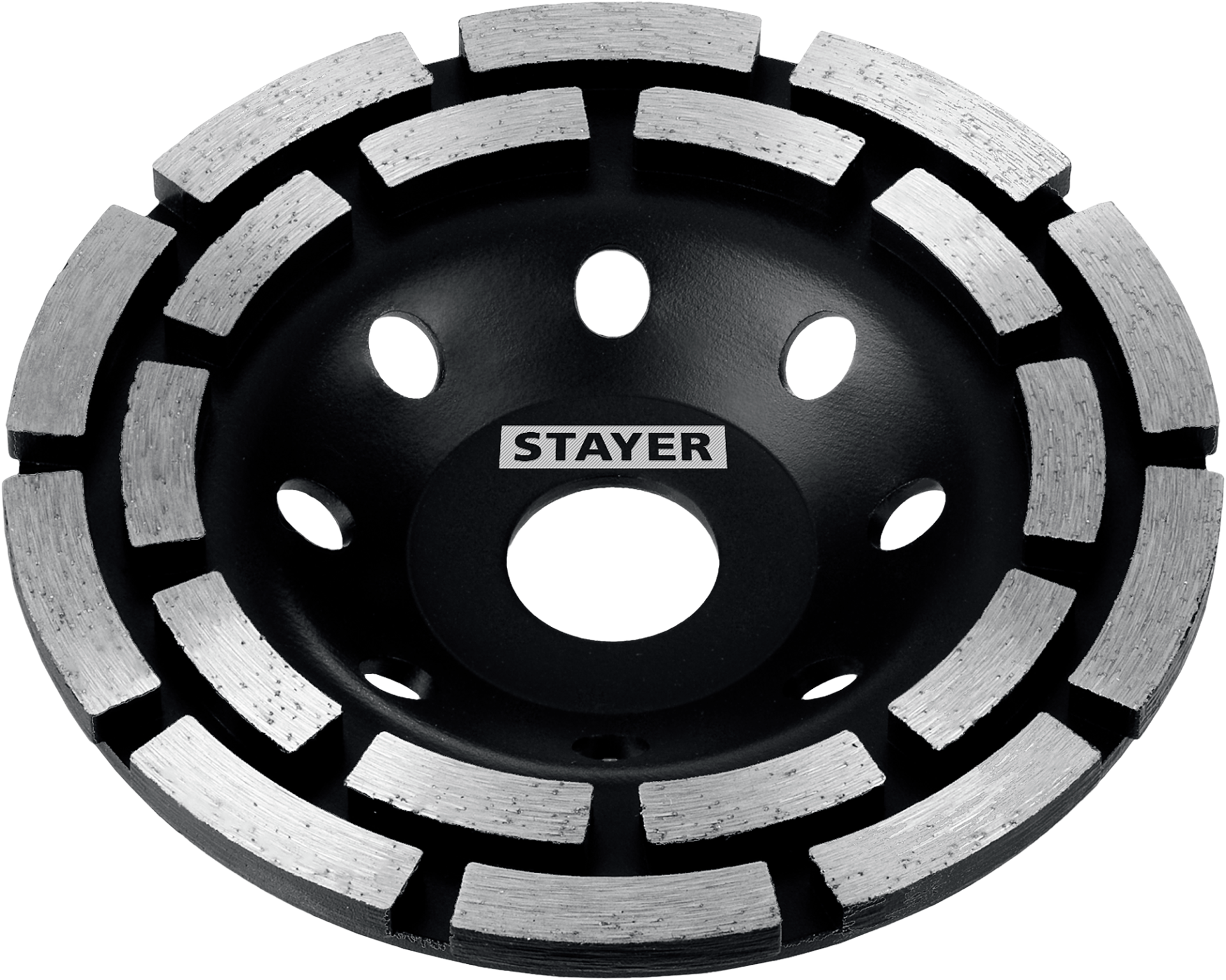 Чашка алмазная шлифовальная двухрядная Double Stayer  - фото