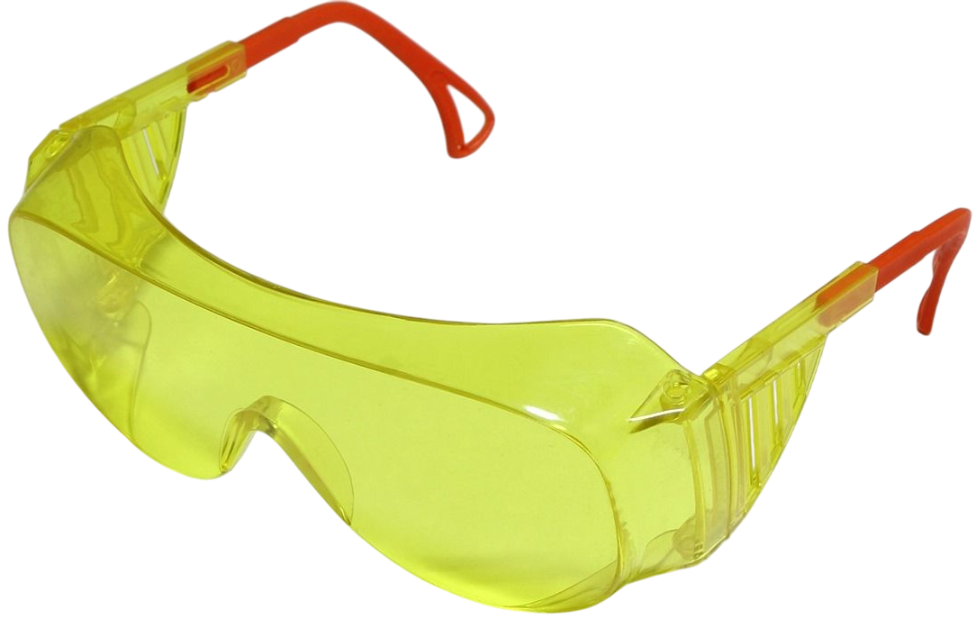Очки защитные открытые Armor NA001779, янтарные - фото