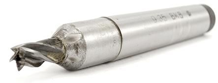 Фреза концевая цельная 9,35х115/16 мм, Z5, с коническим хвостовиком КМ2 ВК8 РИ ri.394.19 - фото