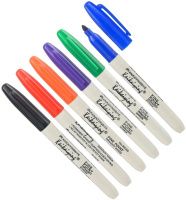Набор перманентных маркеров 6 цветов, MC-95000-6