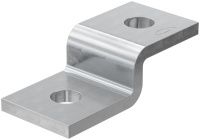 Скоба соединительная для монтажной системы FUS Fischer FZF, оцинкованная сталь