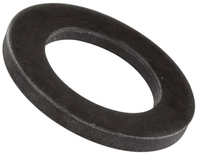 Шайба плоская М4 DIN 125, черный цинк - фото