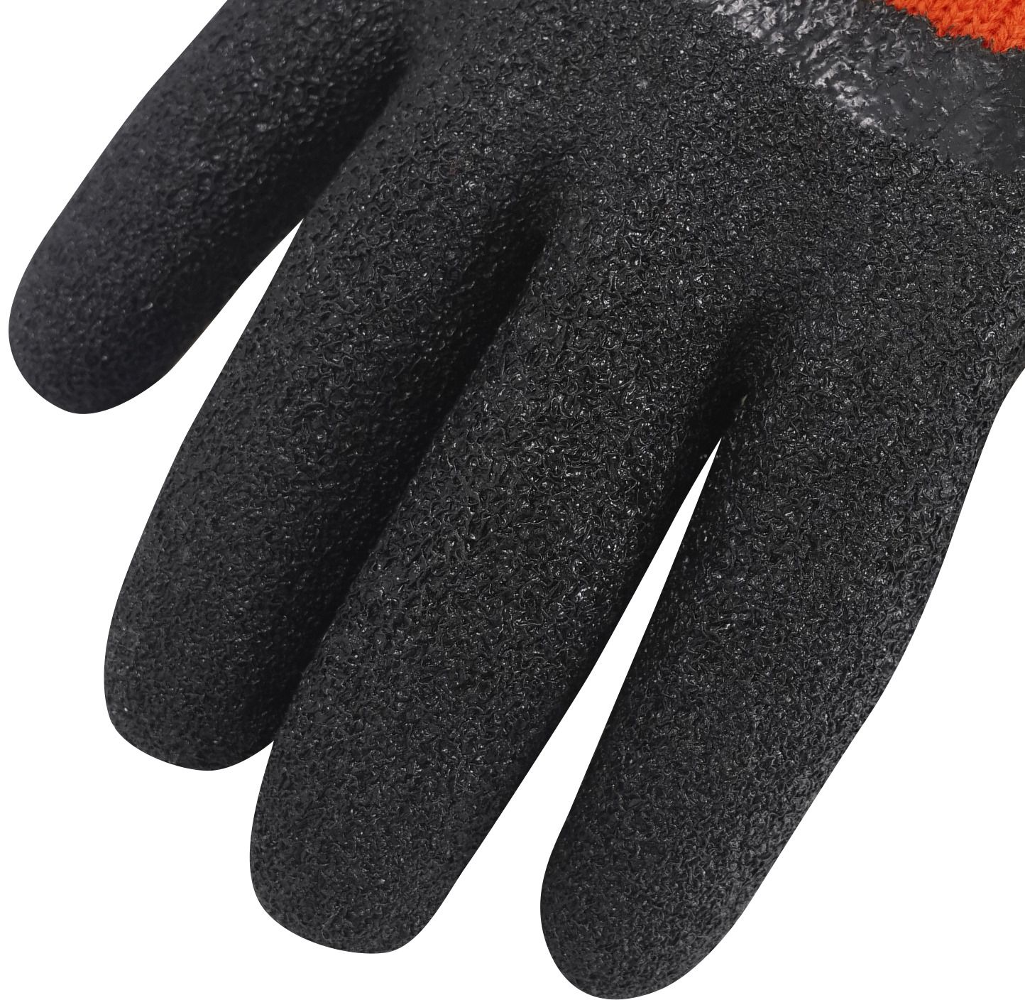 Перчатки антискользящие, полиэстер с латексным покрытием, 10(XL), Fiberon Монтажник Плюс PR-LTV231 - фото