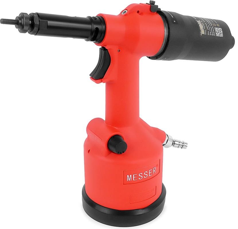 Заклепочник резьбовой пневматический RL-5312K с оснасткой М3 - М12 Messer 05-30-001, в кейсе - фото