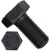 Болт с полной мелкой резьбой М24х2х250 DIN 961 (ISO 8676) класс прочности 8.8, сталь без покрытия