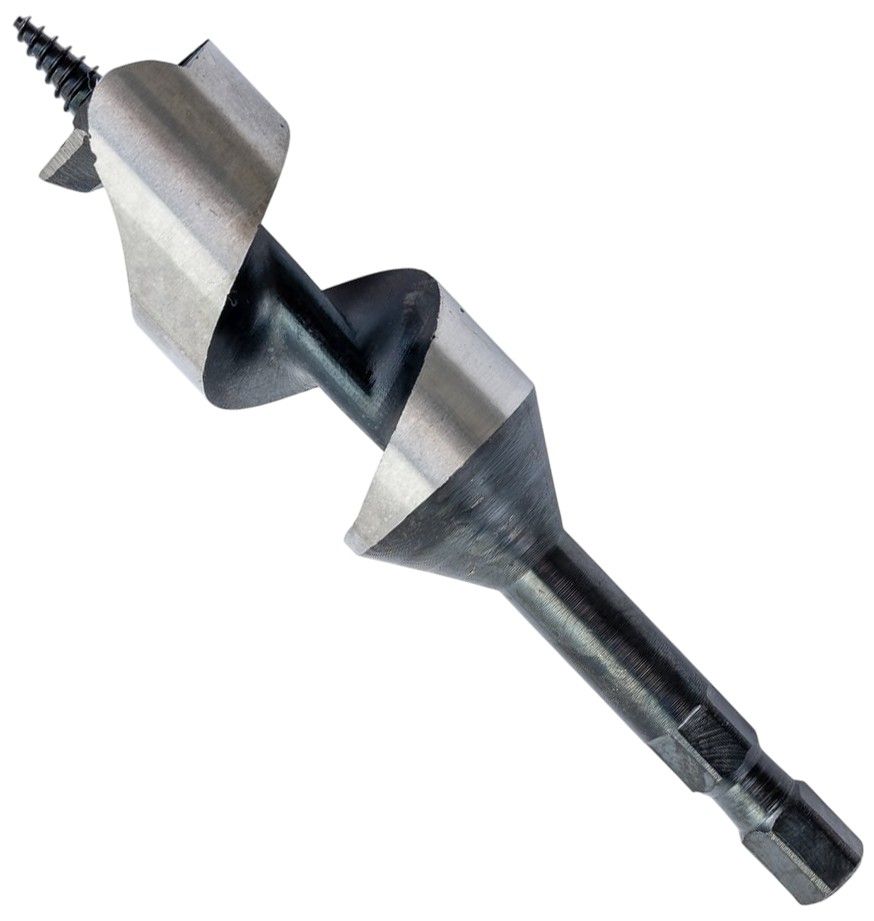 Сверло по дереву винтовое (Левиса) Stayer, шестигранный хвостовик - фото