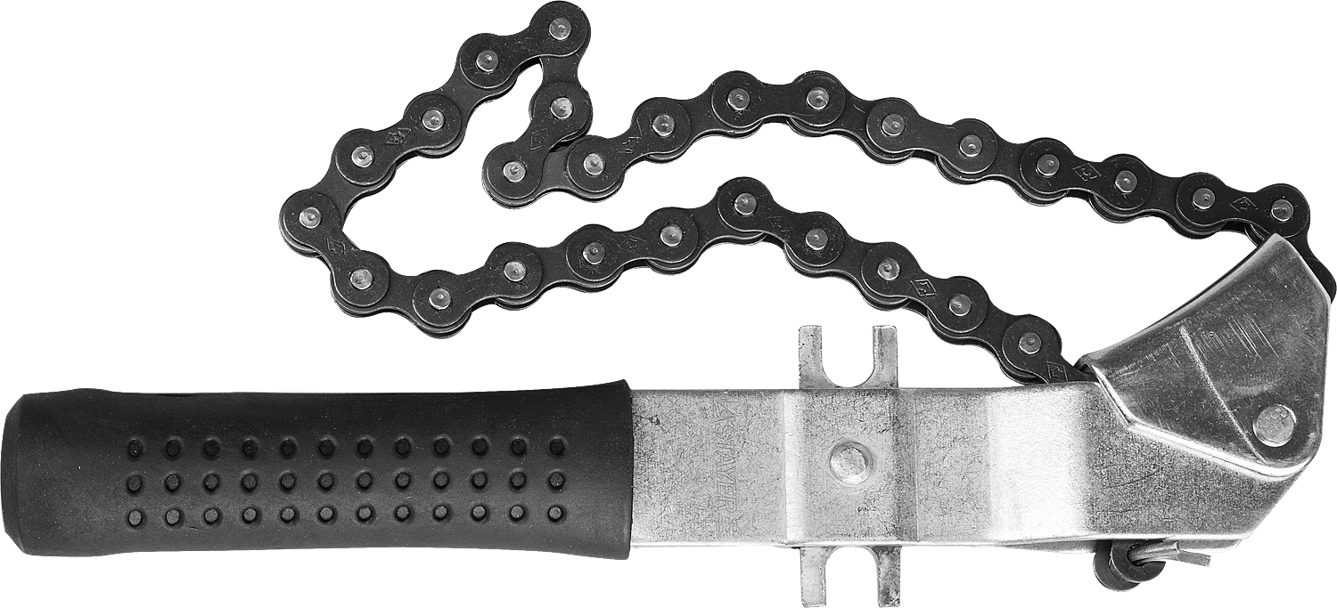 Ключ цепной для снятия автомобильных фильтров Master Stayer 4318 - фото