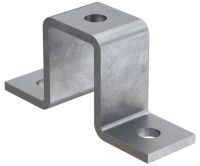 Скоба крепежная FUF 41D/90° M12 Fischer 550710, горячий цинк