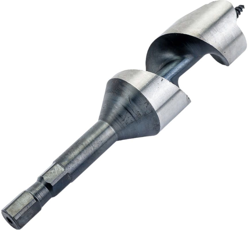 Сверло по дереву винтовое (Левиса) Stayer, шестигранный хвостовик - фото