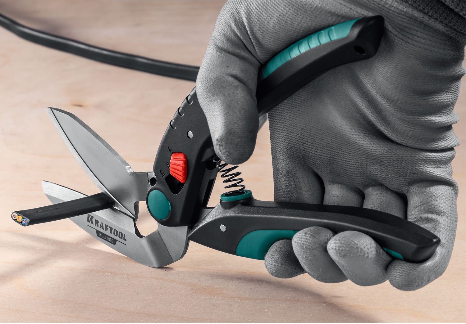 Ножницы технические 250 мм Bulldog Kraftool 23203 - фото