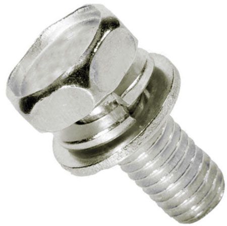 Болт шестигранный М6х1х16 мм с шайбами SN-10172 - фото