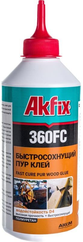 Клей полиуретановый для дерева 560 гр водостойкий Д4 360FC, Akfix GA362 - фото