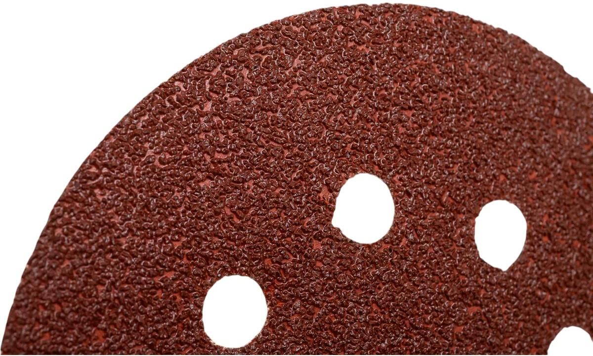 Круг шлифовальный самозацепляющийся с отверстиями Stayer Prof, 5 шт - фото