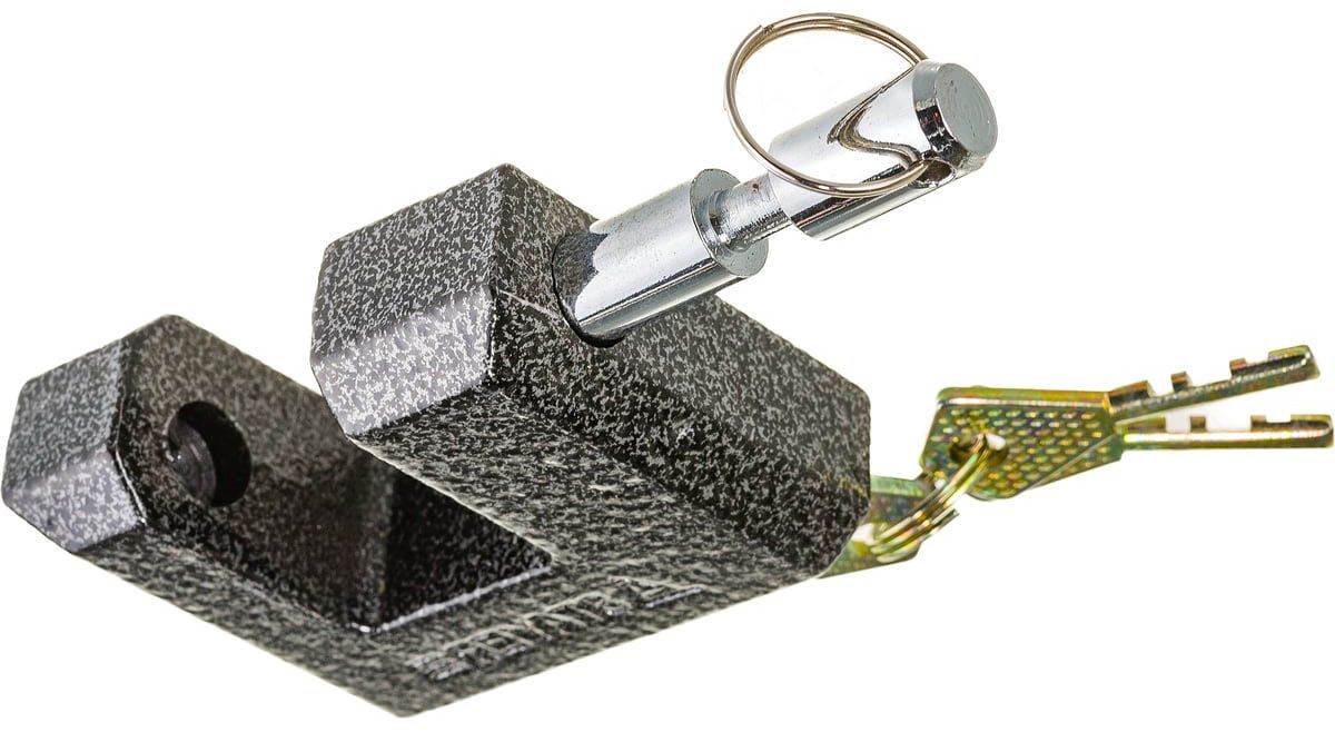 Замок навесной усиленный 80 мм П-образный Master Stayer 37143-80 - фото