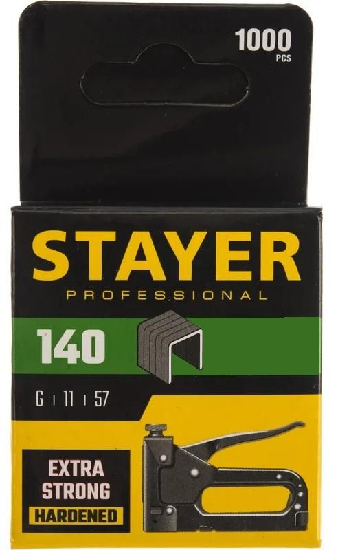 Скобы для степлера тип 140 калибр 20GA Stayer Profi - фото