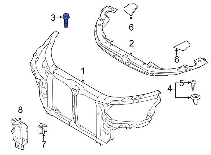 Болт шестигранный М6х1х25 мм с шайбами SN-10153 - фото