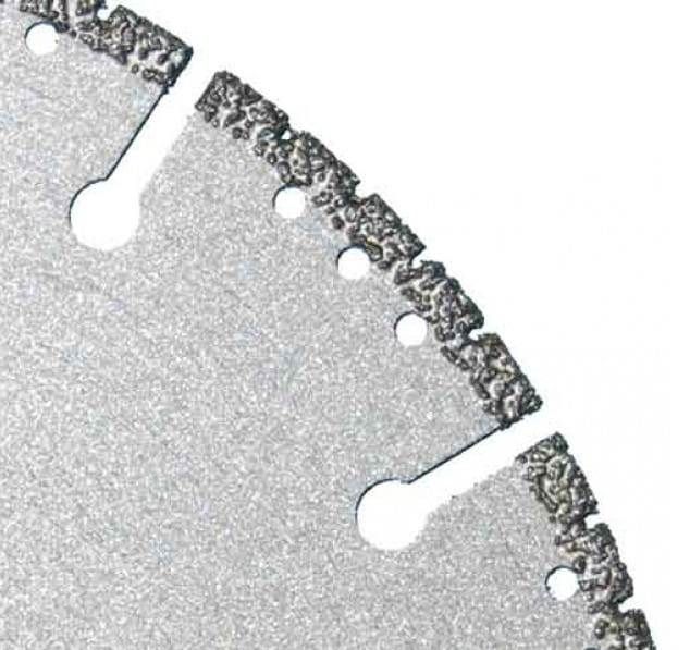 Диск алмазный вакуумный F/M по металлу, сухой и мокрый рез, Messer - фото