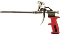 Пистолет для монтажной пены, металлический корпус с прорезиненной ручкой FIT 14274