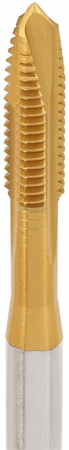 Метчик машинный удлиненный DIN 371 XL HSSE-TiN H-Tools, метрическая резьба - фото