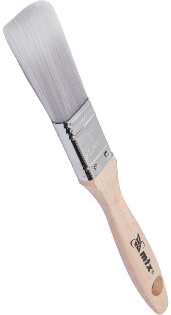 Кисть плоская с деревянной ручкой Platinum Matrix, искусственная щетина - фото
