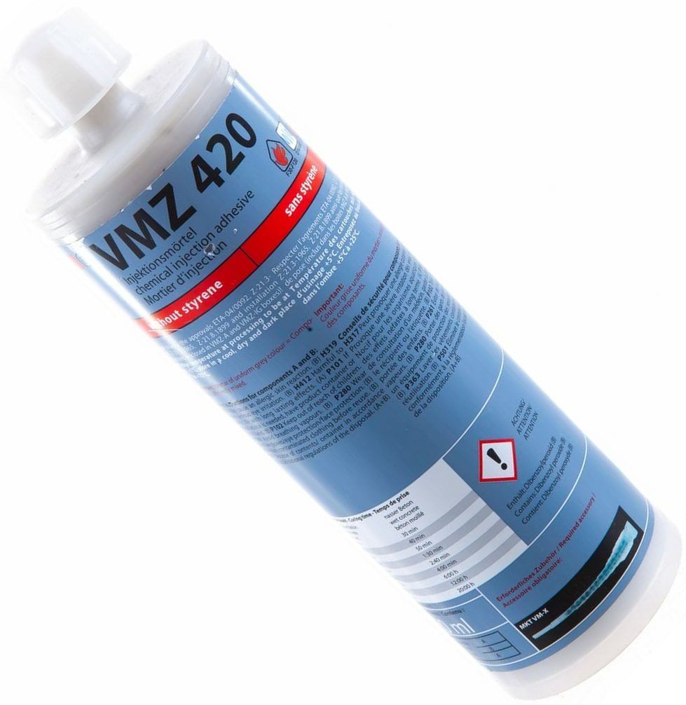 Химический анкер 420 мл VMZ 420 МКТ 28254701, винилэстер, с насадками - фото
