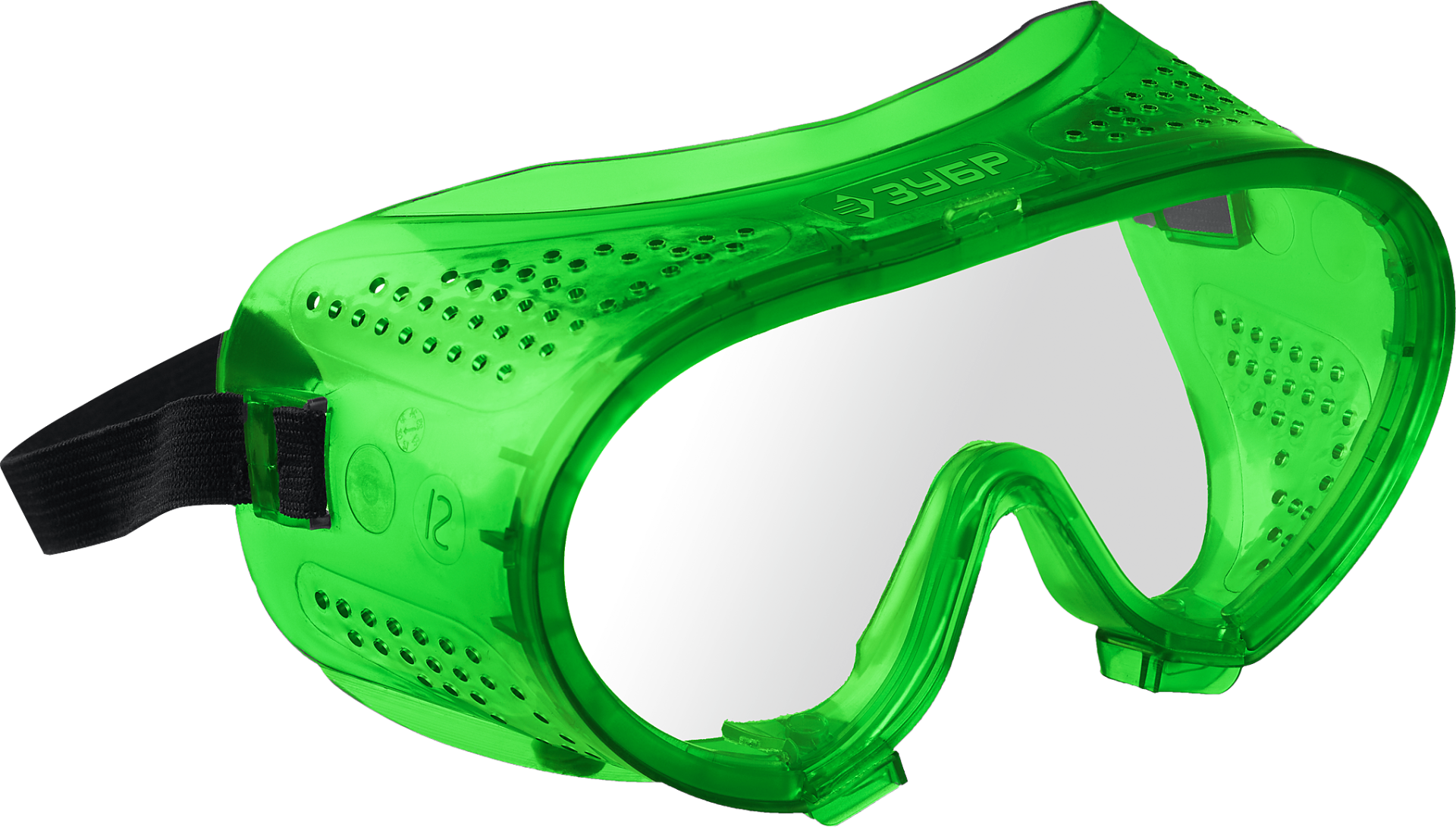 Изображение товара Очки защитные закрытого типа с прямой вентиляцией ЗУБР Мастер 3 11027_z01