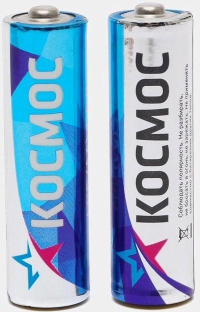 Батарейка минипальчиковая щелочная тип AAA 1,5 В LR03/286 Космос 328874 - фото