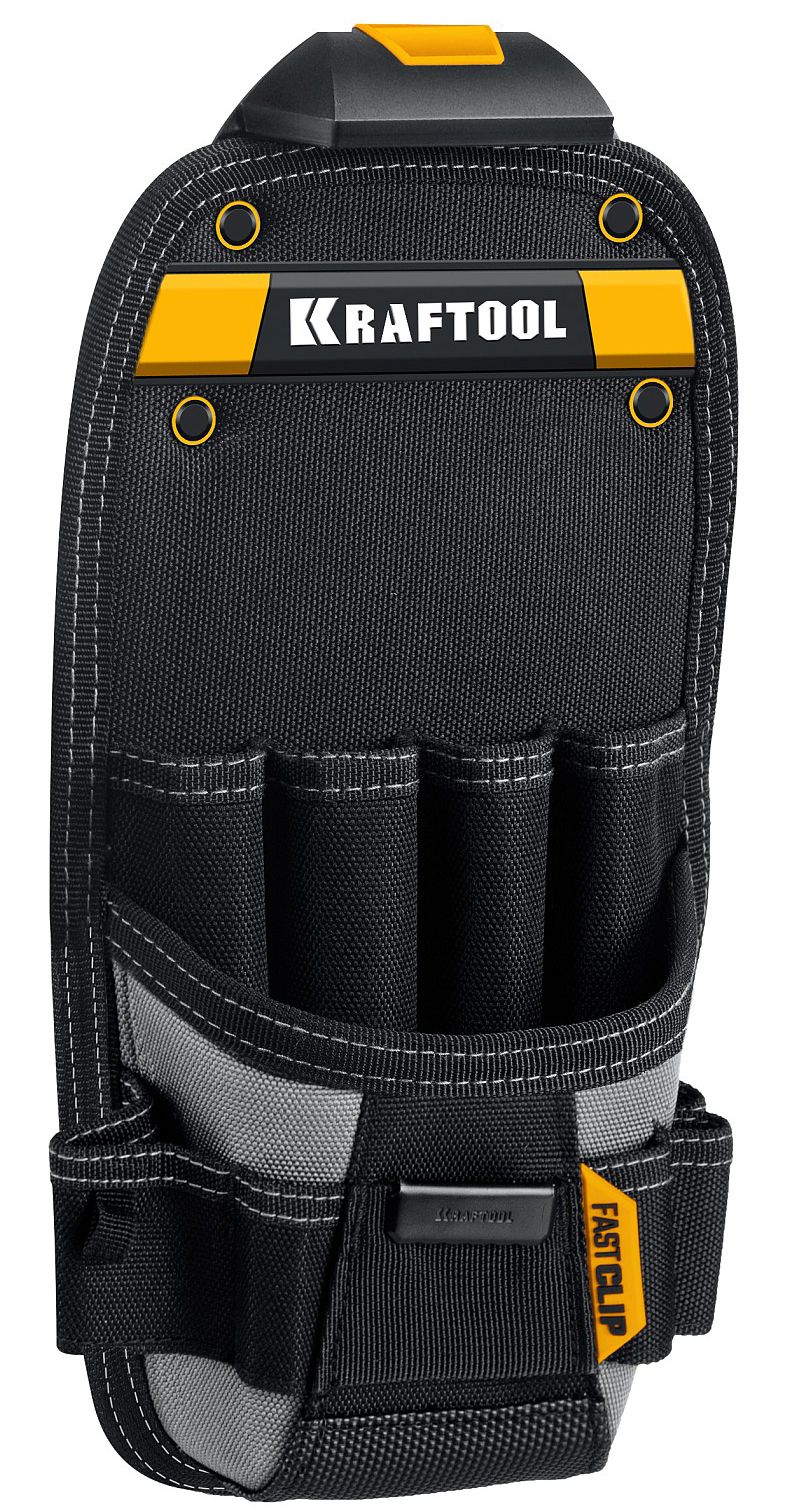 Сумка строителя с креплением FastClip KP- 11 Kraftbuilt Kraftool 38777 - фото