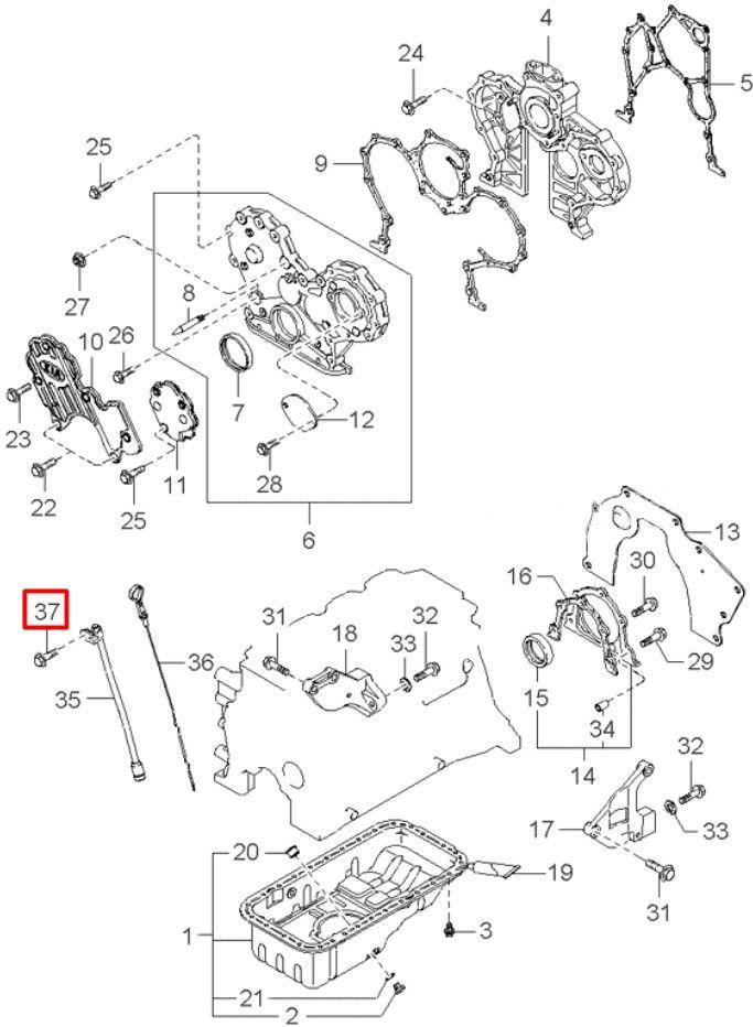 Болт шестигранный М6х1х16 мм с фланцем SN-10100-1 - фото