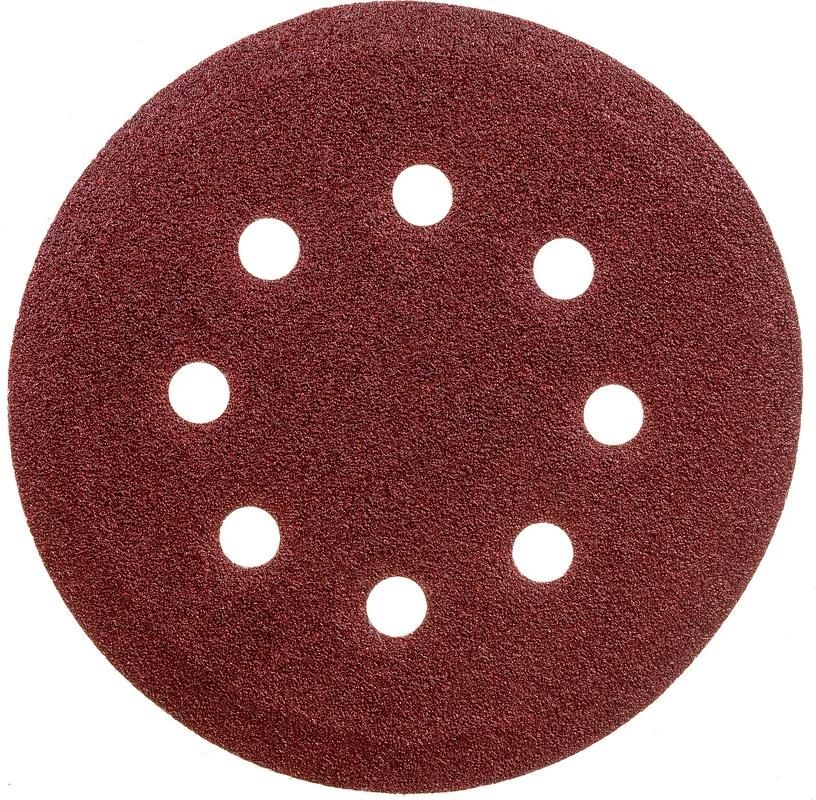 Круг шлифовальный самозацепляющийся с отверстиями Stayer Master, 5 шт - фото