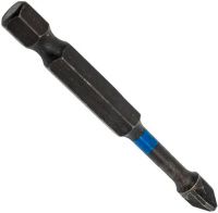 Бита торсионная крестовая PZ2 длина 50 мм, E1/4" Heller TD30552, сталь S2, 3 шт