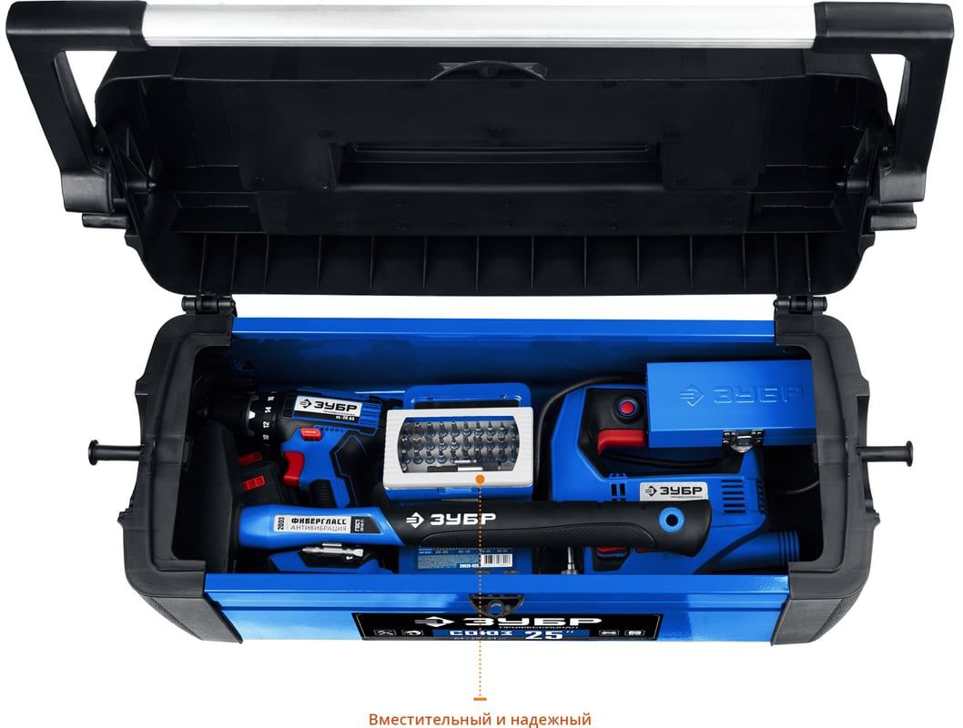 Ящик для инструментов 25 " Союз-25 Профессионал ЗУБР 38151-25_z01 - фото