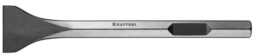 Зубило лопаточное 75х400 мм HEX 28 Alligator Kraftool, 29341-75-400 - фото