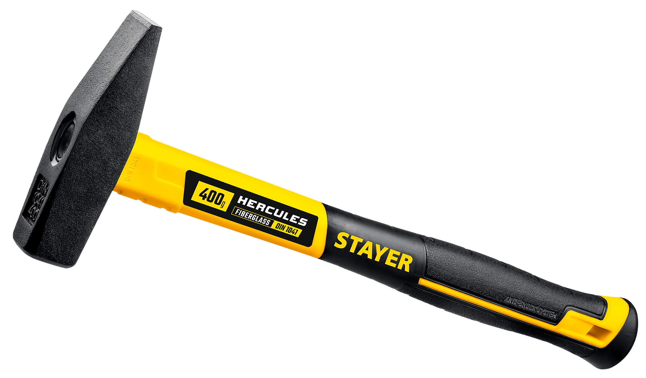 Молоток слесарный 400 гр с фиберглассовой рукояткой L=295 Professional Stayer 20050-04 - фото