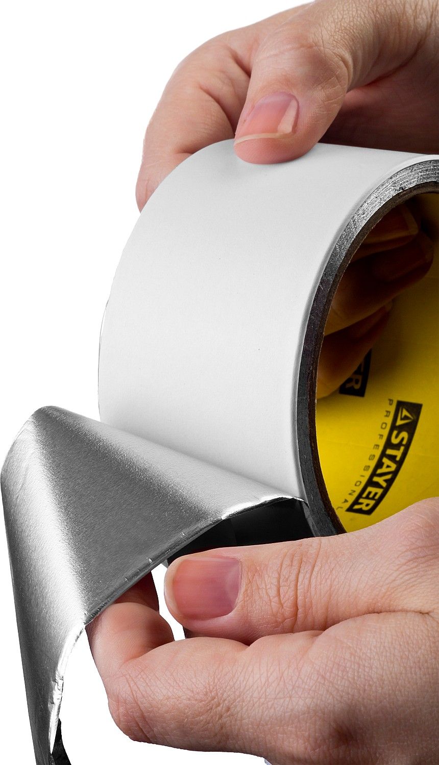 Лента алюминиевая самоклеящаяся до 120 °С ProTape Professional Stayer - фото