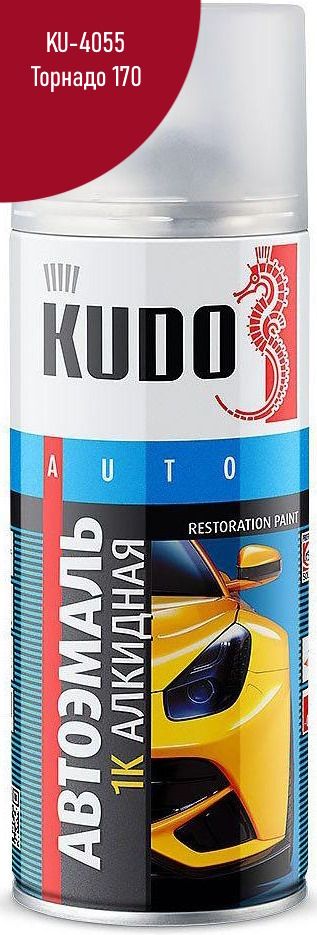 Изображение товара Краска-спрей 520 мл Kudo KU-4055 Торнадо 170
