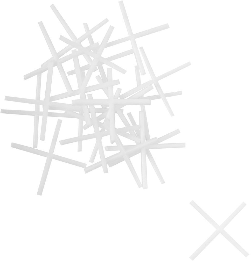 Крестики для кафеля 1 мм FIT 16741, 200 шт - фото