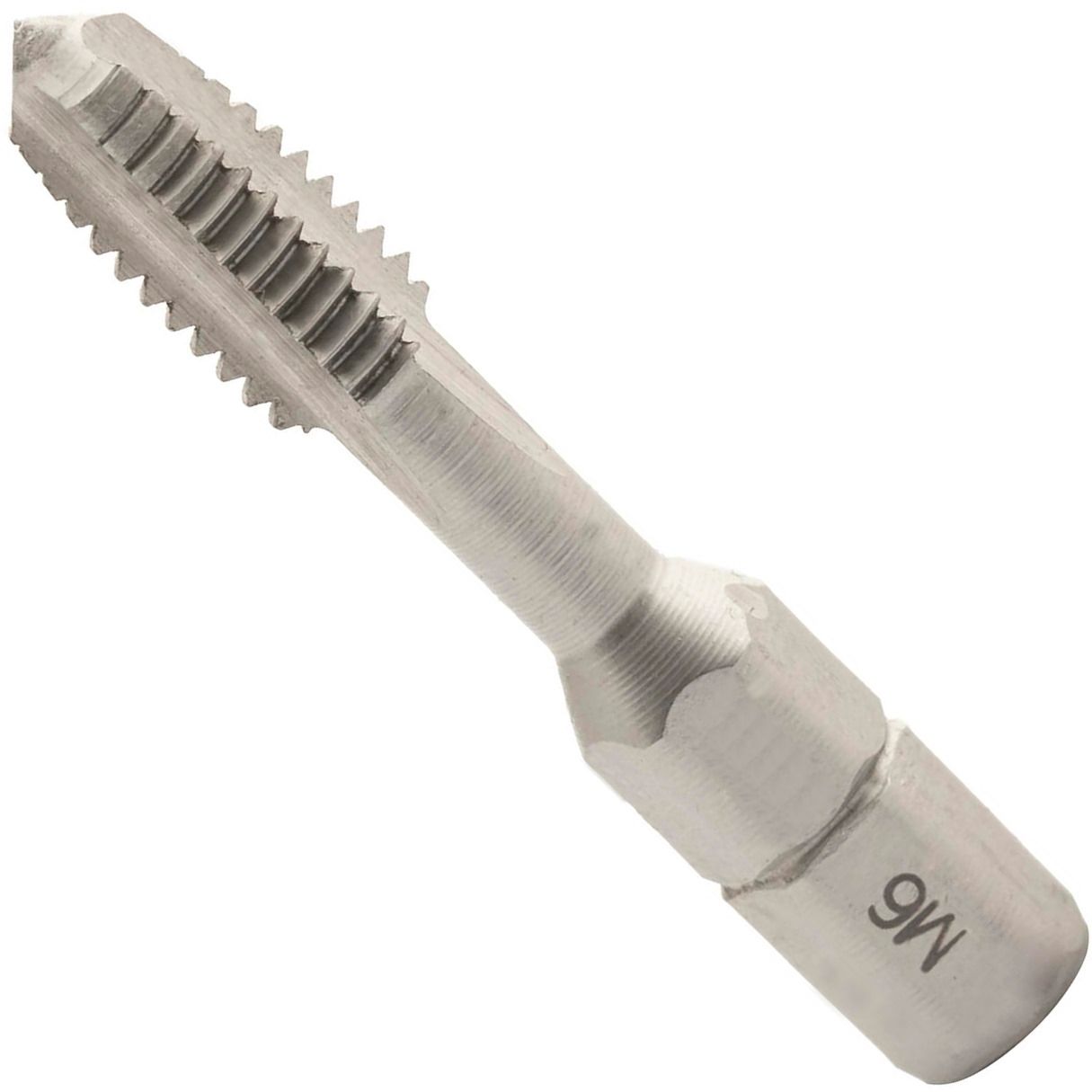 Метчик для шуруповерта М6х1 мм HSSE H-Tools 940060EHT, метрическая резьба - фото