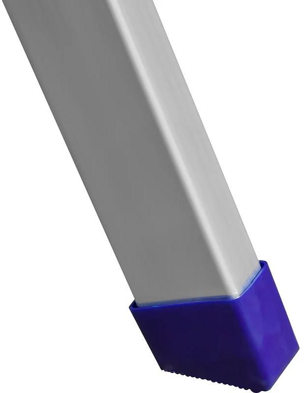 Стремянка двухсторонняя 3 ступени СИБИН 38825-03, алюминий - фото