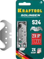 Лезвия крюковидные Solingen-S24 Kraftool 09643-S5, 5 шт