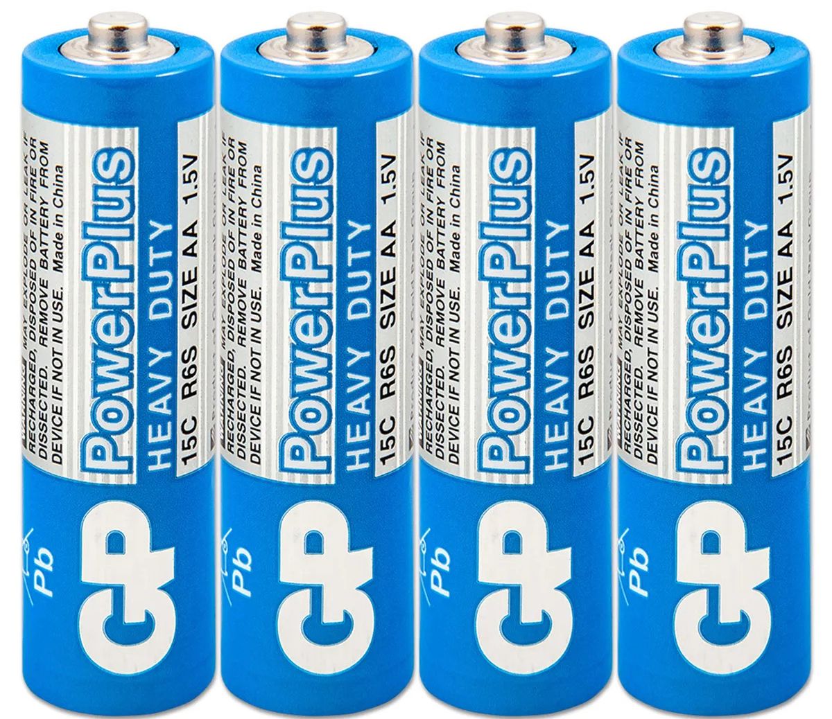 Изображение товара Батарейки PowerPlus AA GP 981464 (4 шт) - Надежные солевые элементы питания