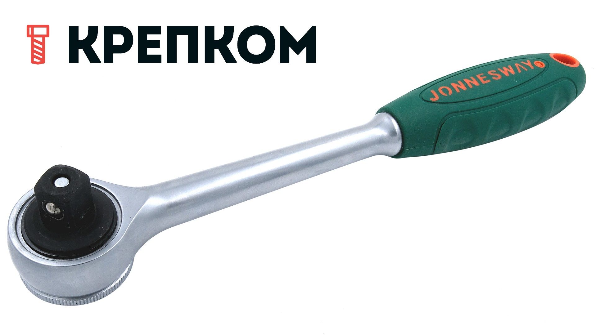 Трещоточная рукоятка 1/4"DR, 72 зубца, с композитной ручкой Jonnesway R3502 - фото