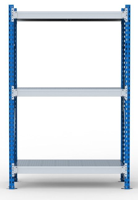 Стеллаж металлический до 500 кг, 3 полки Металл-завод SGR-V 2163-2,0 2000х2100х600 мм - фото