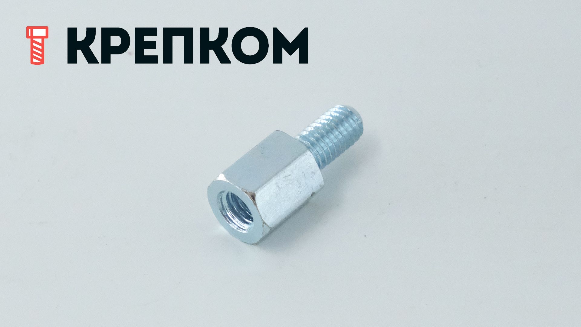 Стойка для печатных плат шестигранная мама-папа (MF) 88086, оцинкованная сталь - фото