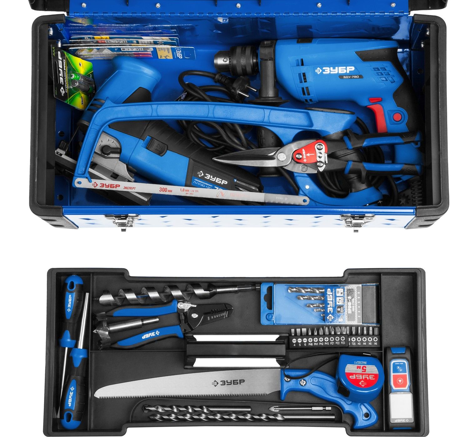 Ящик для инструментов 21" Спец-18 Профессионал ЗУБР 38155-21 - фото