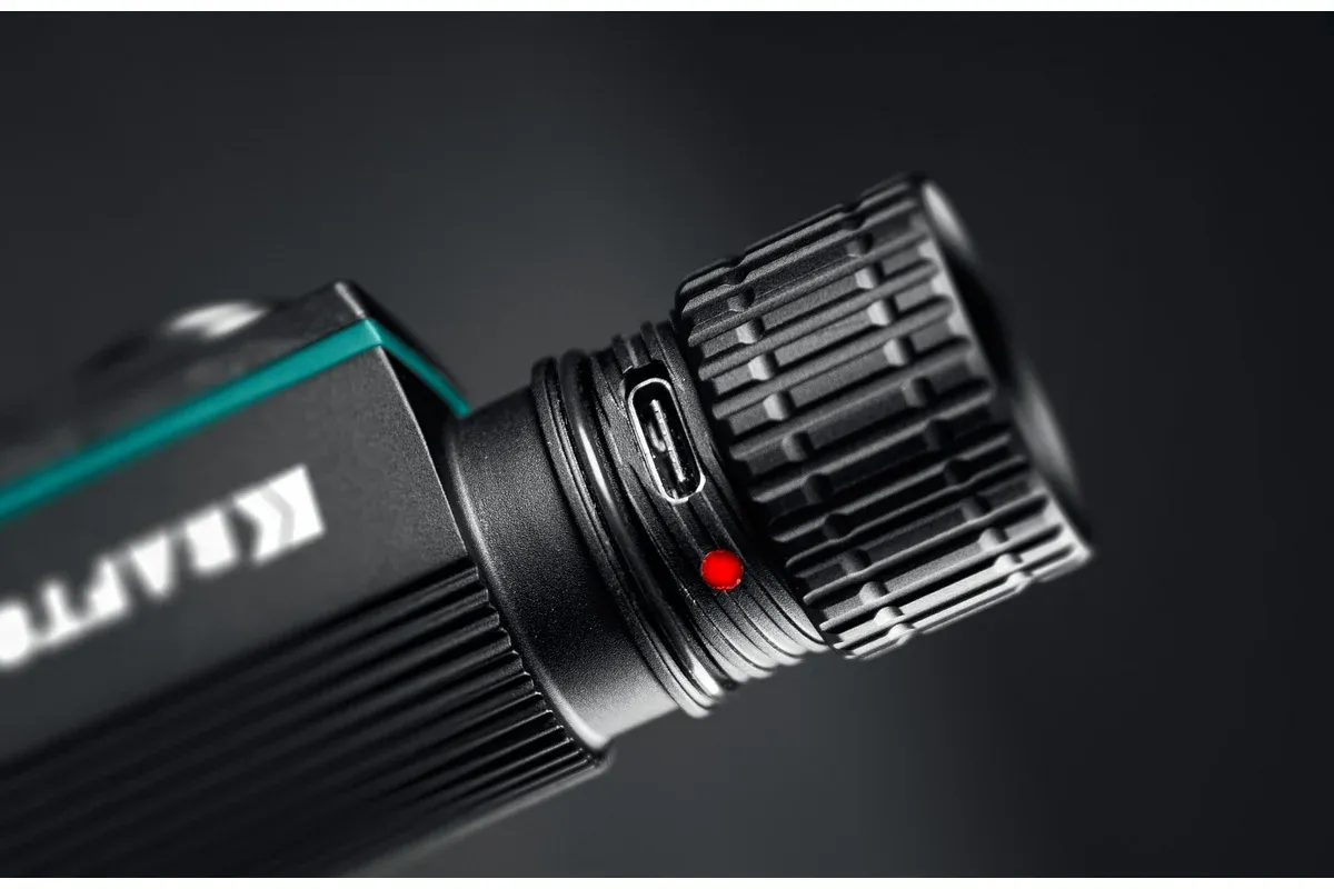 Фонарь налобный/ручной аккумуляторный 1000 лм, 4 режима, 2200мАч KH-7 Kraftool 56450 - фото