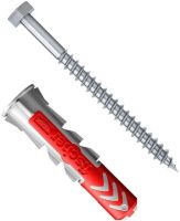 Дюбель 12x60 с винтом Fischer DUOPOWER S 538258, нейлон