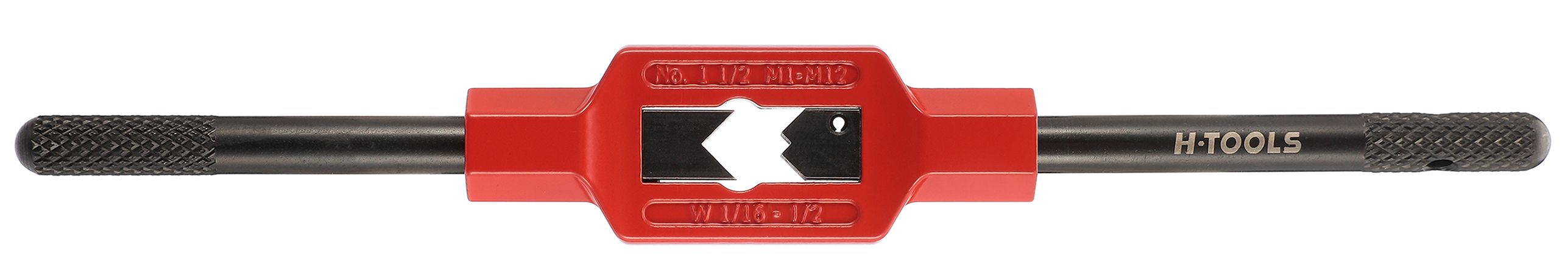 Вороток для метчиков №1,5 M1-M12 (2,1-8,0 мм) 175 мм DIN 1814 H-Tools 08800040 - фото