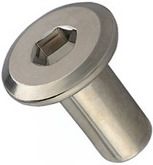 Гайка Эриксона с плоской головкой М5х15х14,5 563 C1, оцинкованная сталь
