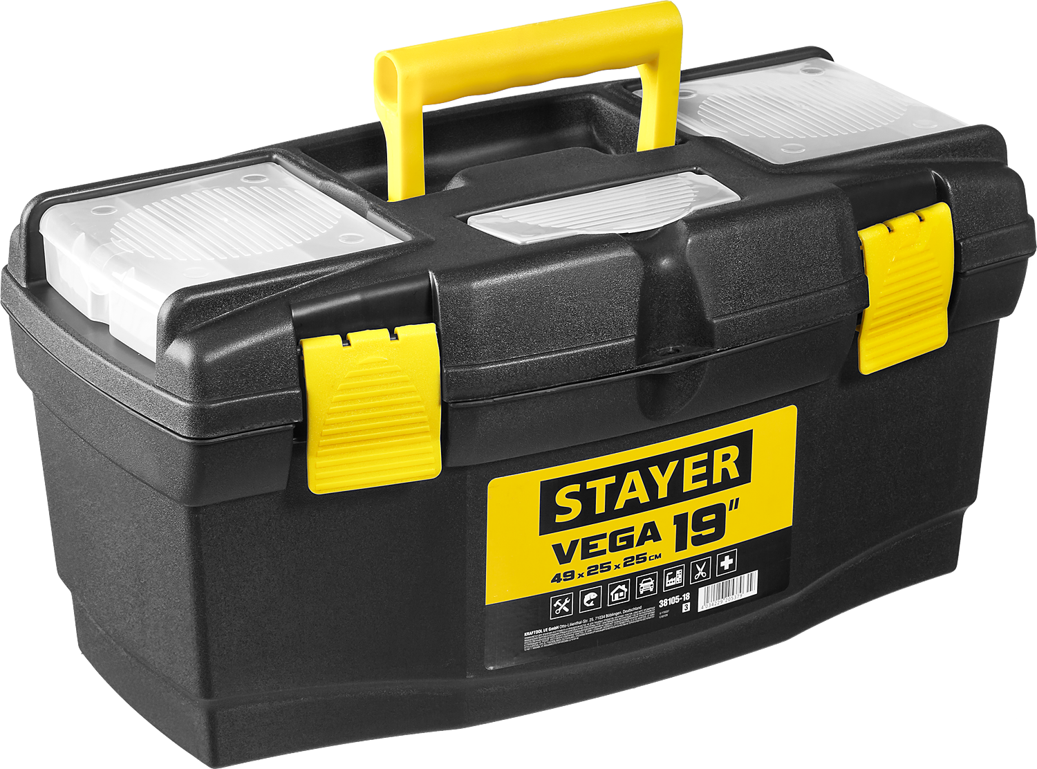 Ящик для инструментов VEGA-19 Master Stayer 38105-18 - фото